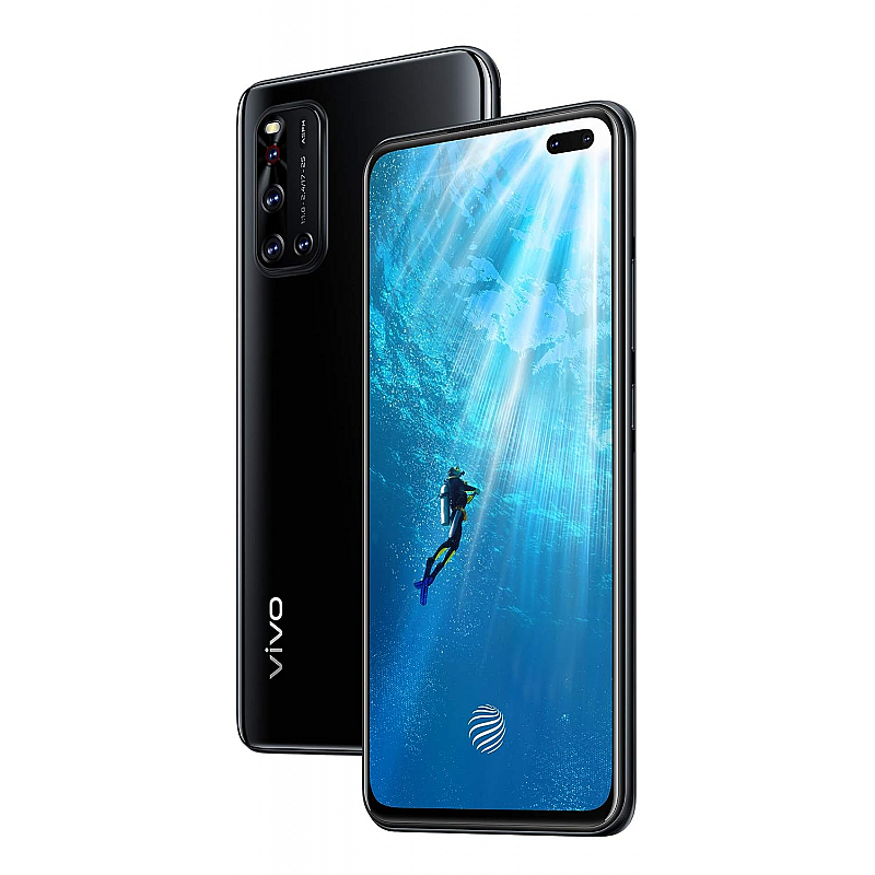 Vivo V19 (Piano Black 8 GB RAM 256 GB Storage Refurbished 