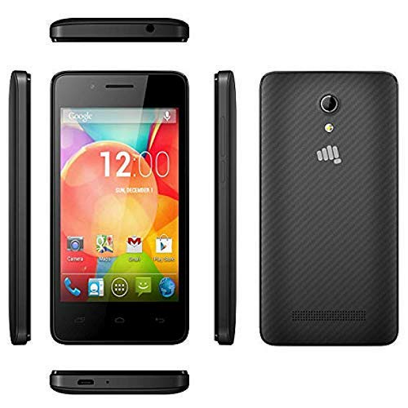 Micromax Bharat 2 Plus Black 8 GB 1 GB RAM Refurbished 