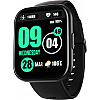 boAt Wave Neo Plus with 1.96" HD Display, BT Calling Smartwatch (Active Black Strap, Free Size)