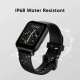 boAt Storm call 1.69 inch HD display with bluetooth calling and 550 nits brightness Smartwatch Pitch Black Strap Free Size