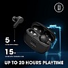 JBL Wave 200 TWS, Bluetooth Truly Wireless  Earbuds  20Hrs Playtime Voice Assistant Support for Mobile Phones (Black)