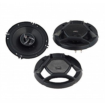 JXL 1690 High Performance 3 Way 6 Inch Coaxial Car Speaker with Inbuilt PEI Car Tweeter and HOP Woofer 600W MAX Pair