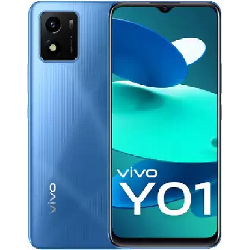 Vivo Y01 (Sapphire Blue, 2GB RAM, 32GB Storage Refurbished