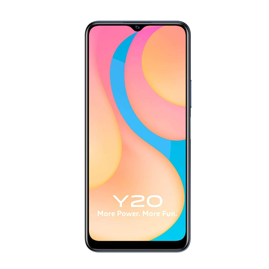 Vivo Y20 (Purist Blue, 6GB RAM, 64GB Storage) (refurbished)