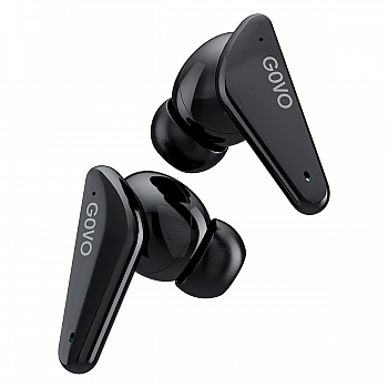 GOVO GOBUDS 600 True Wireless in Ear Earbuds with Mic, ENC, 40H Playtime Black