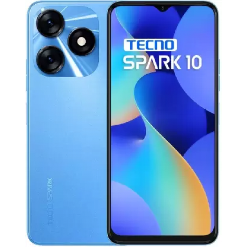 Tecno Spark 10 (Meta Blue 8 GB RAM 128 GB Storage (Refurbished)