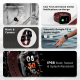 boAt Wave Lite Smartwatch with 1.69 HD Display Sleek Metal Body HR and  SpO2 Level Monitor Scarlet Red