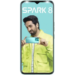 Tecno Spark 8 (Turquoise Cyan 2 GB RAM 64 GB Storage Refurbished