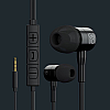 GOVO GOBASS 900 Wired in Ear Earphones with HD Mic Platinum Black