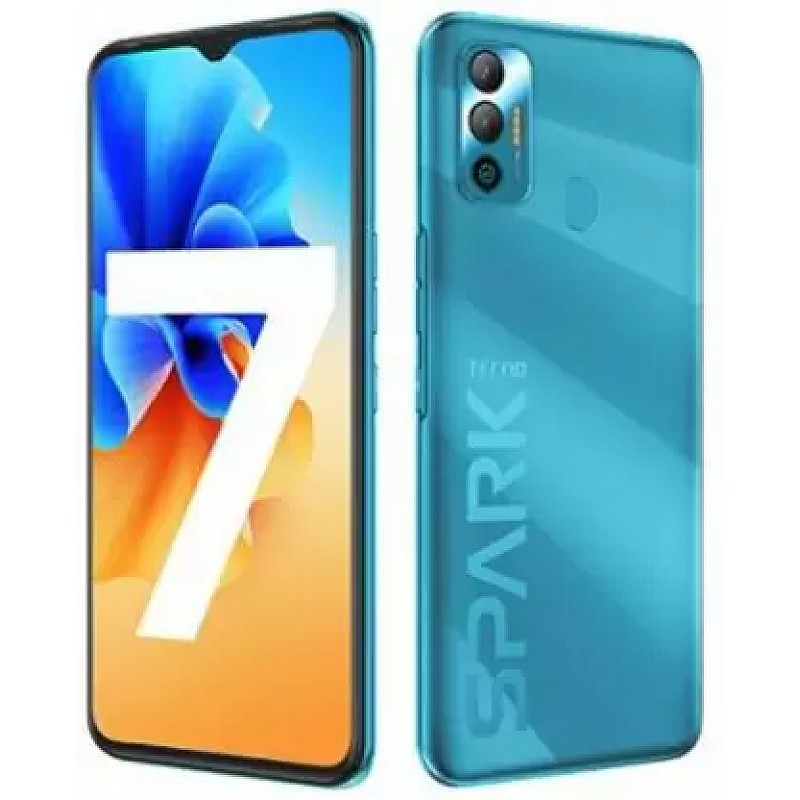 Tecno Spark 7 (Morpheus Blue, 3 GB RAM 64 GB Storage (Refurbished)