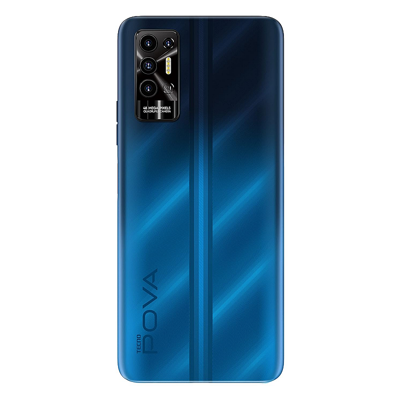 TECNO POVA 2 (Energy Blue, 4GB RAM, 64GB Storage) Refurbished