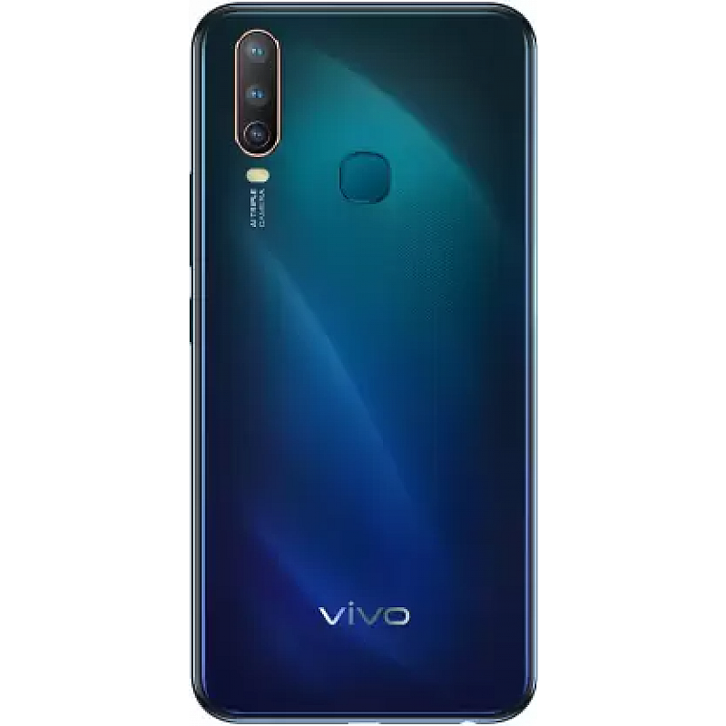 Vivo U10 (Electric Blue, 5000 mAH 18W Fast Charge, 4GB RAM, 64GB Storage) Refurbished