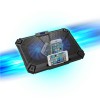 Cosmic Byte Comet Laptop Cooling Pad, Dual 120 mm Fans, LED Lights, Fan Speed Adjustment, USB Ports, Support Upto 17 Laptops (Blue)