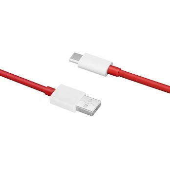 OnePlus USB-A To Type-C Charging Cable Smartphone 10A 1M DL129 Red IN