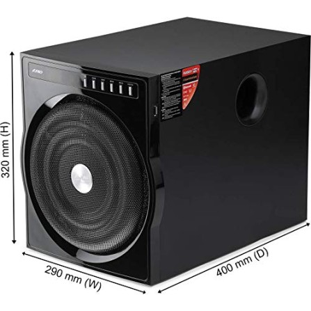 F&D F6000X Powerful 135W Bluetooth Home Audio Speaker & Home Theater System (5.1, Black)- F&D F6000X Powerful 135W Bluetooth Home Audio Speaker & Home Theater System (5.1, Black)-