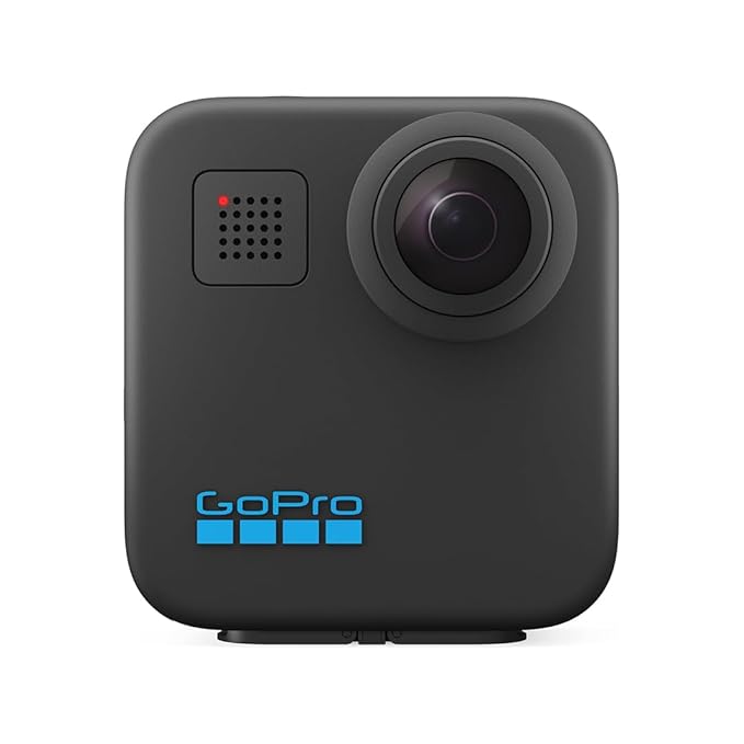 GoPro Max 360 Action Camera - 5.6K30 HD Video & 16.6MP Photos, Ultimate 360 Photography, Stabilization, Rugged & Waterproof, High-Performance Enduro Battery, Easy Object Tracking with Quik Editing App GoPro Max 360 Action Camera - 5.6K30 HD Video & 16.6MP Photos, Ultimate 360 Photography, Stabilization, Rugged & Waterproof, High-Performance Enduro Battery, Easy Object Tracking with Quik Editing App