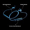 boAt Rockerz 335 Wireless Neckband  Up to 30H Playback, Qualcomm aptX & CVC, Enhanced Bass, Metal BLUE