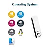 TP-LINK TL-WN821N 300 MBPS WI-FI Wireless N USB Adapter MIMO Technology WPS Button Supports Windows 10-8.1-8-7-XP Mac OS Linux Easy Setup