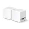 Mercusys Halo H30G(2-pack) Mesh Router 2.4 GHz, 5 GHz 1300 Mbps Wifi Speed Dual Band Internal Antenna Ethernet (Cable Broadband) (White)