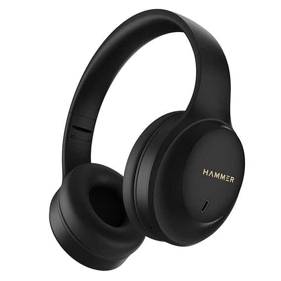 HAMMER Vibe ENC Bluetooth Headphone, 40mm Driver, Dual Pairing