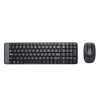 Logitech MK220 Wireless Keyboard and Mouse Combo (Black)