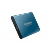 Samsung T5 500GB Up to 540MB/s USB 3.1 Gen 2 10Gbps Type-C External Solid State Drive Portable SSD Alluring Blue MU-PA500B