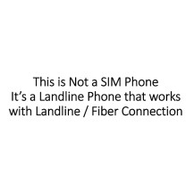 Hello Tf-600 Cli Caller Id Corded Landline Phone for Intercom and Epabx Desk & Wall Mountable (Black) 