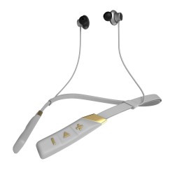 Wings Infinity Latest Bluetooth Wireless Neckband Earphones Headphones with Voice Assistant - White