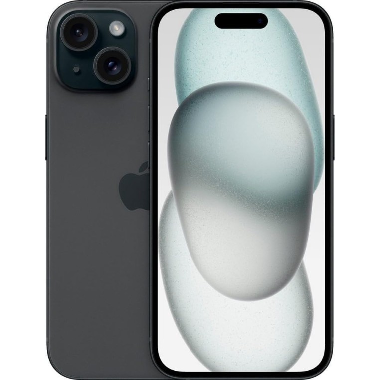 Apple iPhone 15 (128 GB) - Black A3090