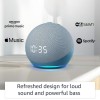 Amazon Echo Dot 4th Gen with clock | Smart speaker with powerful bass, LED display and Alexa