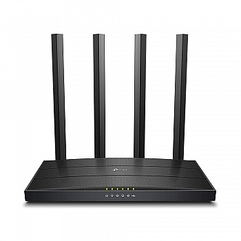 TP-Link Archer C6U AC1200 Wireless MU-MIMO Gigabit Router Black