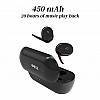 Truke Fit 2 in-Ear True Wireless Bluetooth Headphones TWS with Mic Black