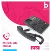 Beetel G20 Ringer LED Landline phone Black