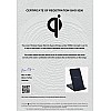 Dyazo 15 W / 10 W / 7.5 W W 3 Coil Qi Certified Wireless Charging Stand/Charging Pad Compatible with Samsung Galaxy Note 10