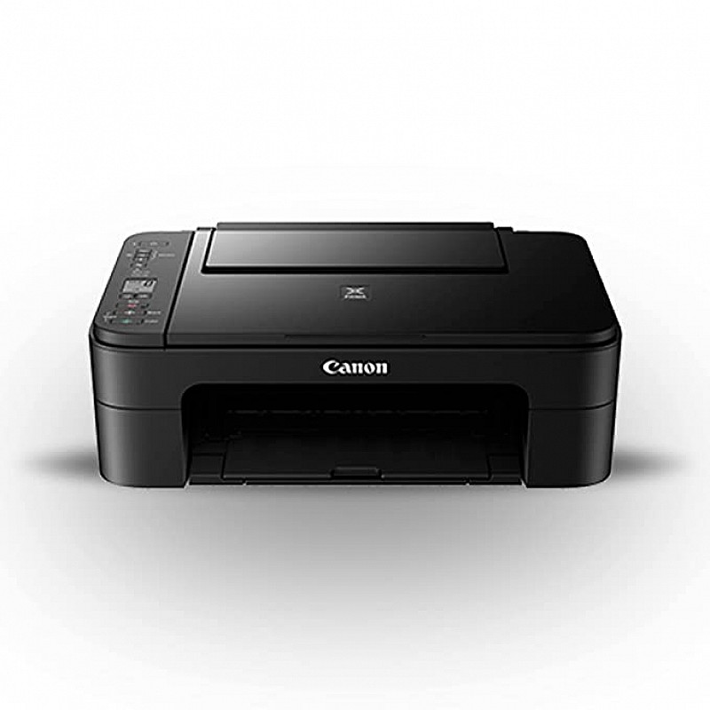 Canon PIXMA E3370 All-in-One Wireless Ink Efficient Color Printer Black