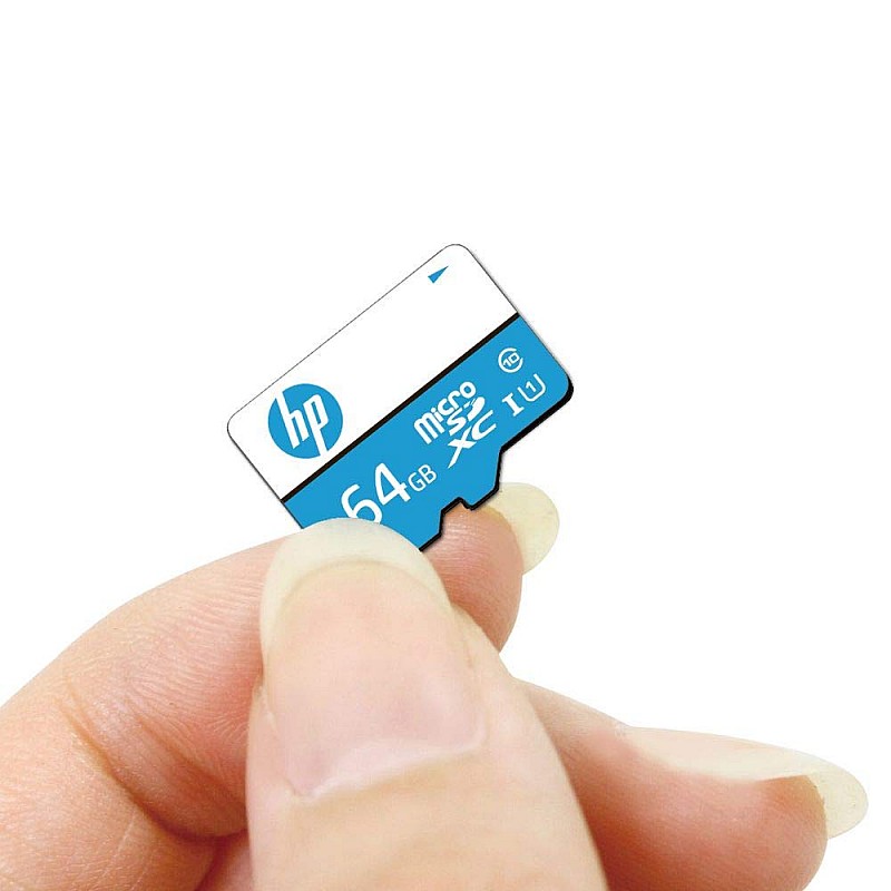 HP 64GB Class 10 MicroSD Memory Card (HP-MSDCWAU1-64GB)