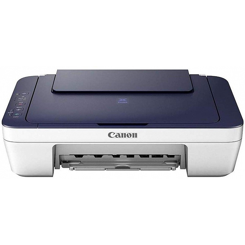 Canon PIXMA E477 All in One (Print, Scan, Copy) WiFi Ink Efficient Colour Printer Refurbshed (without cartridge)