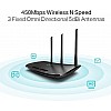 TP-Link TL-WR940N 450Mbps WiFi Wireless Router, 4 Fast LAN Ports, Easy Setup, WPS Button