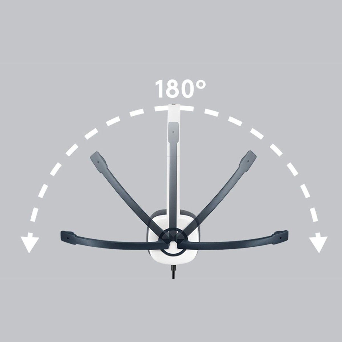 Logitech H150 Stereo Headset (Cloud White)