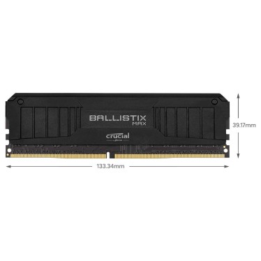 Crucial Ballistix 3200 MHz DDR4 DRAM Desktop Gaming Memory 8GB CL16 BL8G32C16U4R (Red) Crucial Ballistix 3200 MHz DDR4 DRAM Desktop Gaming Memory 8GB CL16 BL8G32C16U4R (Red)