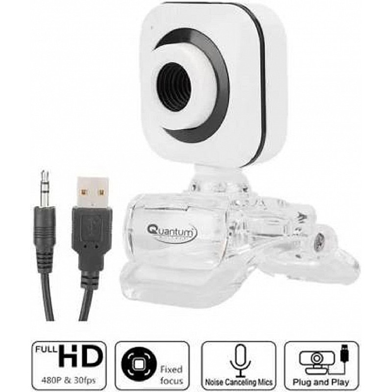 Quantum USB Camera QHM495-B White Pack of 1 