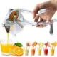Airtree Metal Juicer Portable Manual Hand Press Fruit Orange Lemon Squeezer for Home Travel Picnic