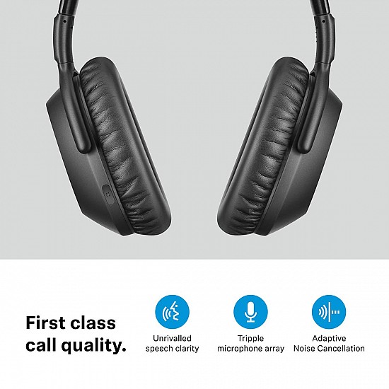 Sennheiser PXC 550-II Wireless Headphone with Alexa Built-in, Noise Cancellation and Smart Pause-Black