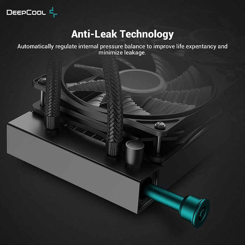 Deepcool Castle 240 EX ARGB Addressable RGB LED CPU Liquid Cooler