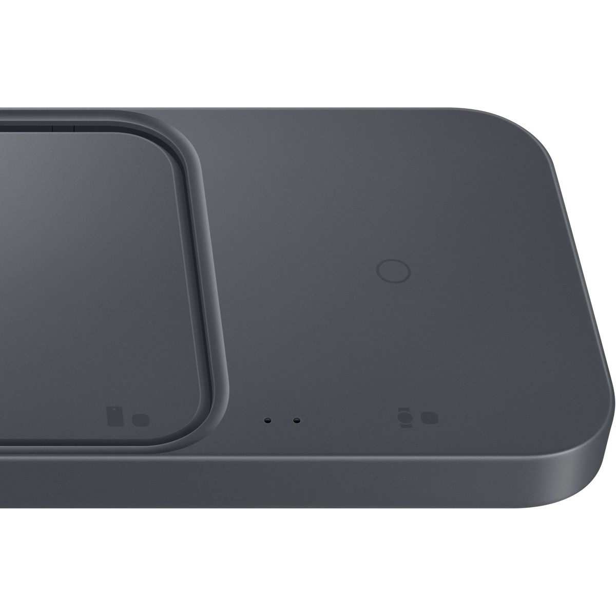 Samsung Original 15W Single Port, Type - C Duo Pad Wireless Charger (Cable not Included), Black
