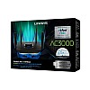 Linksys MR9000X AC 3000 Tri-Band Gigabit Wireless Router Black