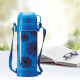 Milton Eiffel 1000 Plastic Insulated Hot and Cold Flask Blue Easy Grip Food Grade Light Weight Bottle