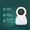 Wipro Smart Security Camera 1080P With HD Picture, Night Vision,2 Way Talk back Security Camera