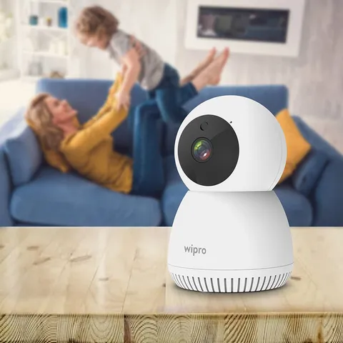 Wipro Smart Security Camera 1080P With HD Picture, Night Vision,2 Way Talk back Security Camera Wipro Smart Security Camera 1080P With HD Picture, Night Vision,2 Way Talk back Security Camera