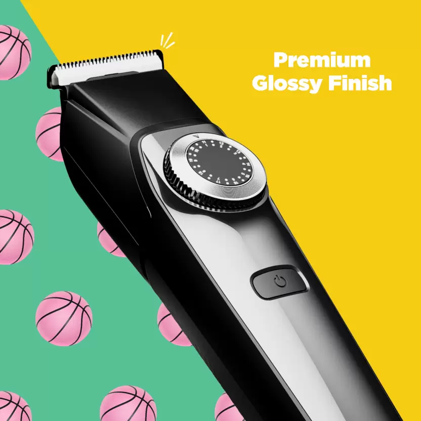 Misfit Groom 700 Trimmer 180 min Runtime 40 Length Settings (Black)